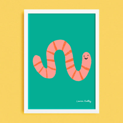 Wormy Print Lauren Radley