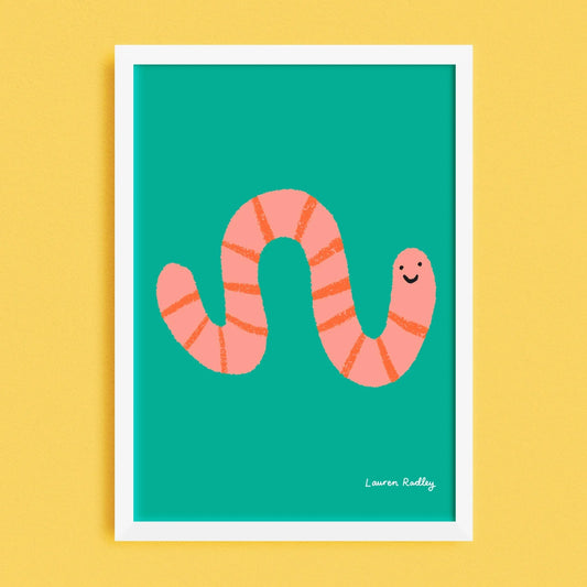 Wormy Print Lauren Radley