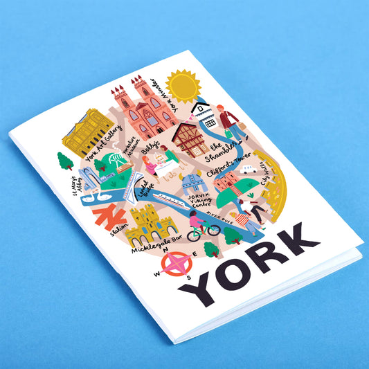 York Circular Map Notebook