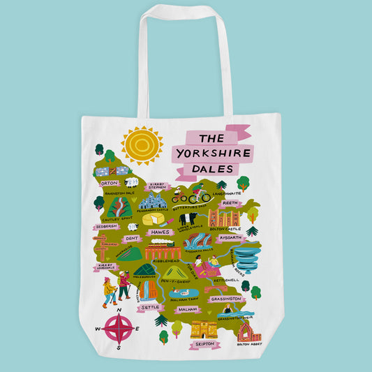 The Yorkshire Dales Map Bag