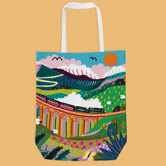 Yorkshire Dales Travel Poster Bag
